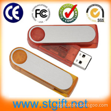 Cheap Colourful Promotion Gift USB 2.0 4GB/ Swivel USB Flash Drive